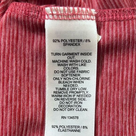 Vineyard Vines On-The-Go Sankaty Polo Shirt Men's XS Red Striped Short Sleeve - Picture 10 of 10